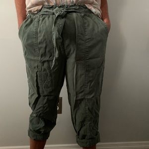 NWT Aerie Green Camp Pants